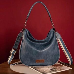 Wrangler Navy Shoulder Bag